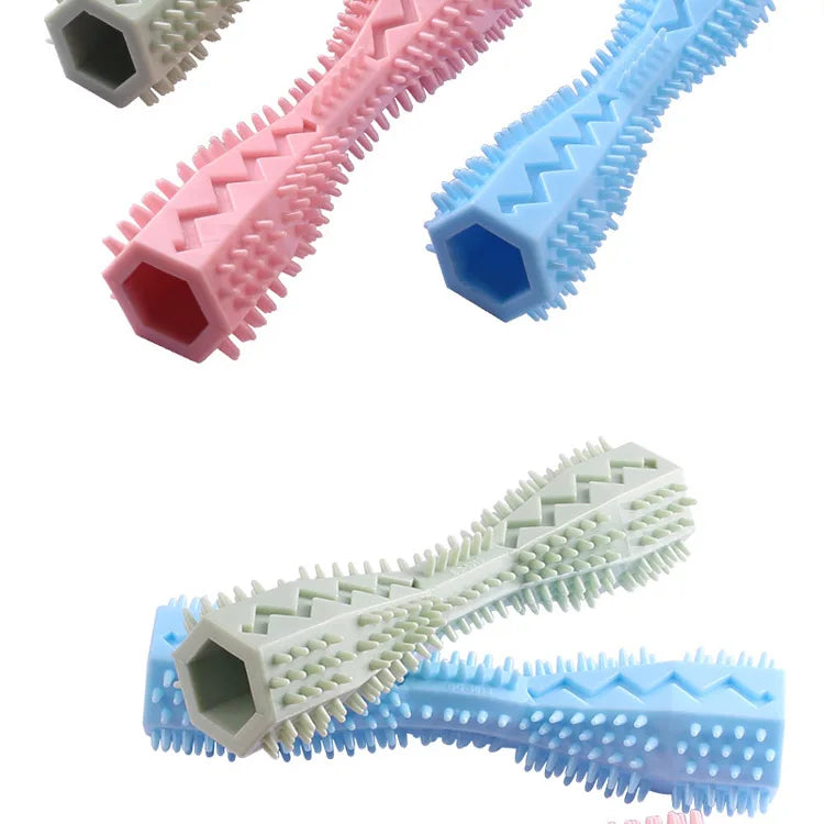 Cepillo de Dientes para Perros - Juguete Mordedor para Limpieza Dental de Cachorros