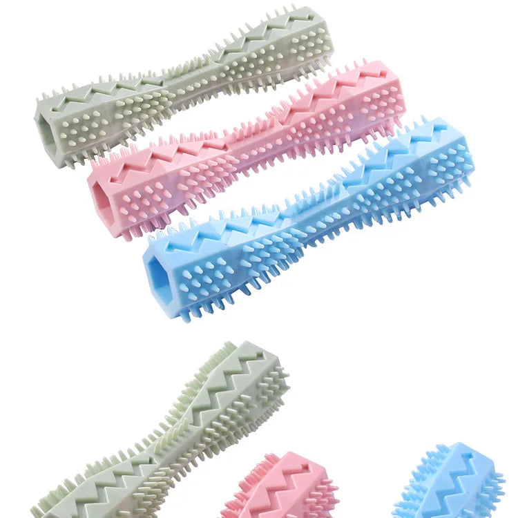 Cepillo de Dientes para Perros - Juguete Mordedor para Limpieza Dental de Cachorros