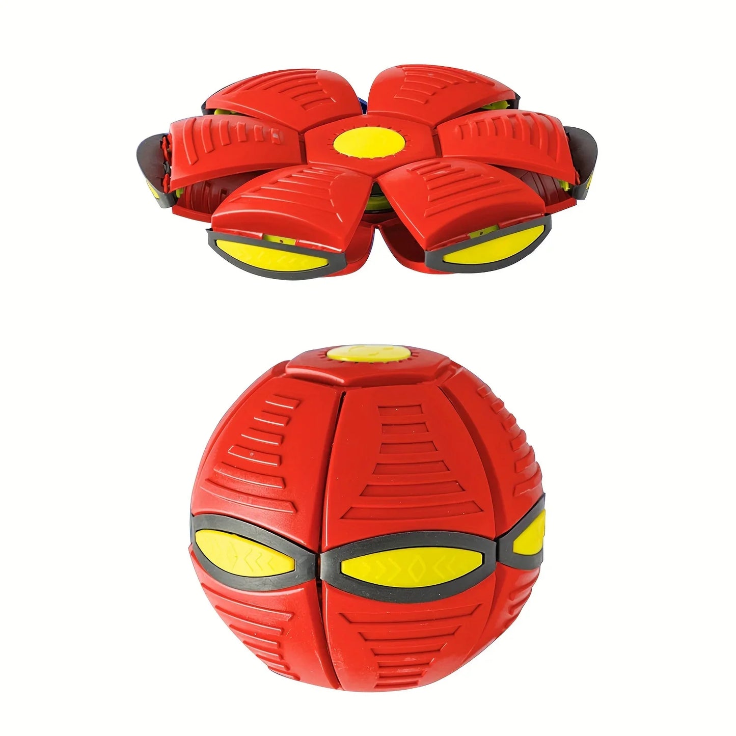 Pelota Mágica 2 en 1: Disco Volador Transformable para Perros