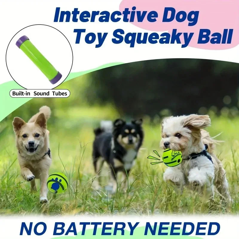 Pelota Interactiva "Giggle Ball" - Juguete con Sonidos Divertidos sin Baterías