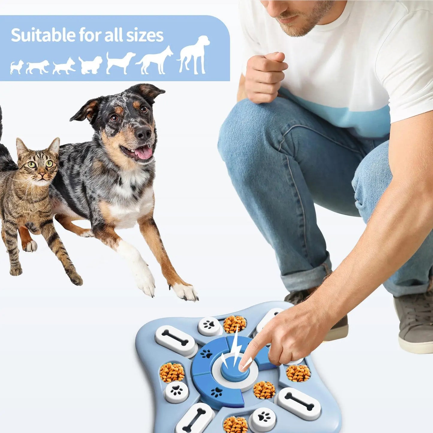 Juego de Memoria para Perros - Puzzle Interactivo de Nivel Experto