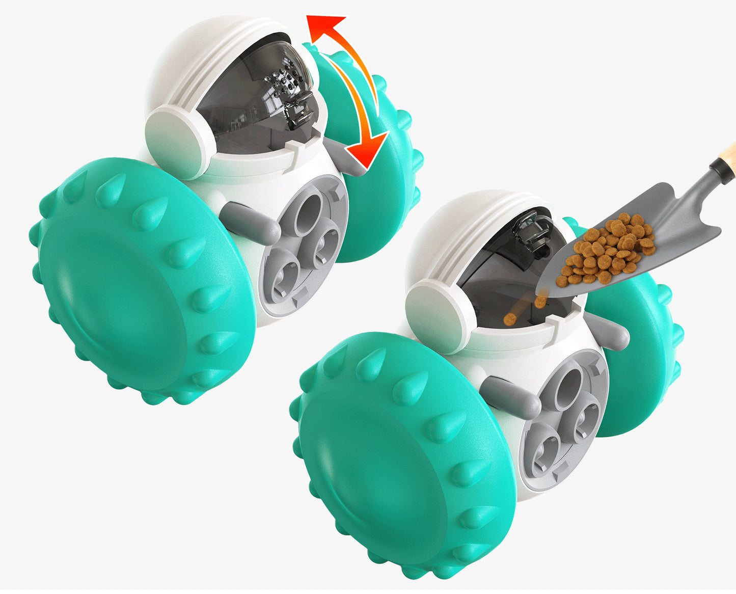 Juguete Puzzle Balanceante "Robot Inteligente" - Dispensador de Premios Anti-Ansiedad