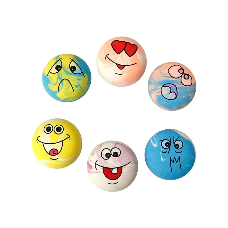Pack de 6 Pelotas de Látex Natural con Sonido para Cachorros y Perros Pequeños