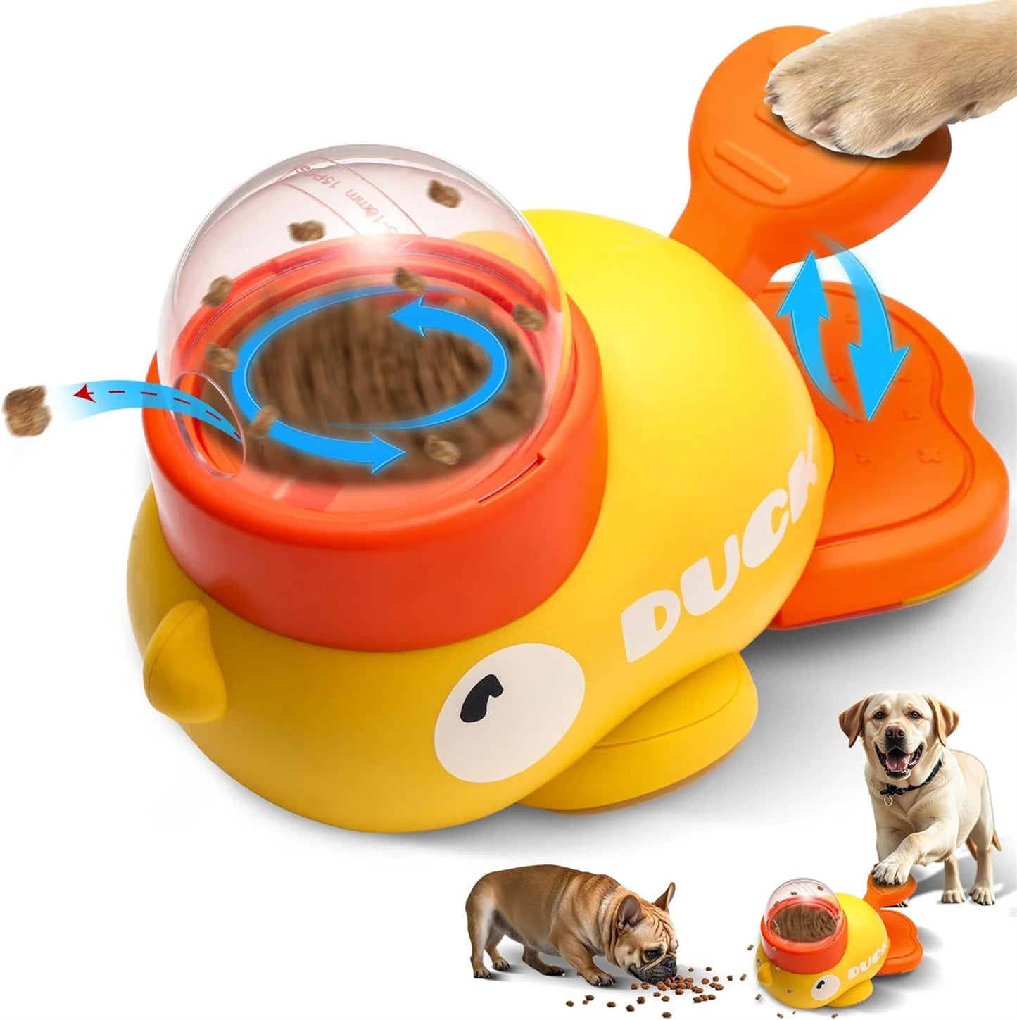 Pato Interactivo Balanceante - Dispensador de Premios Resistente