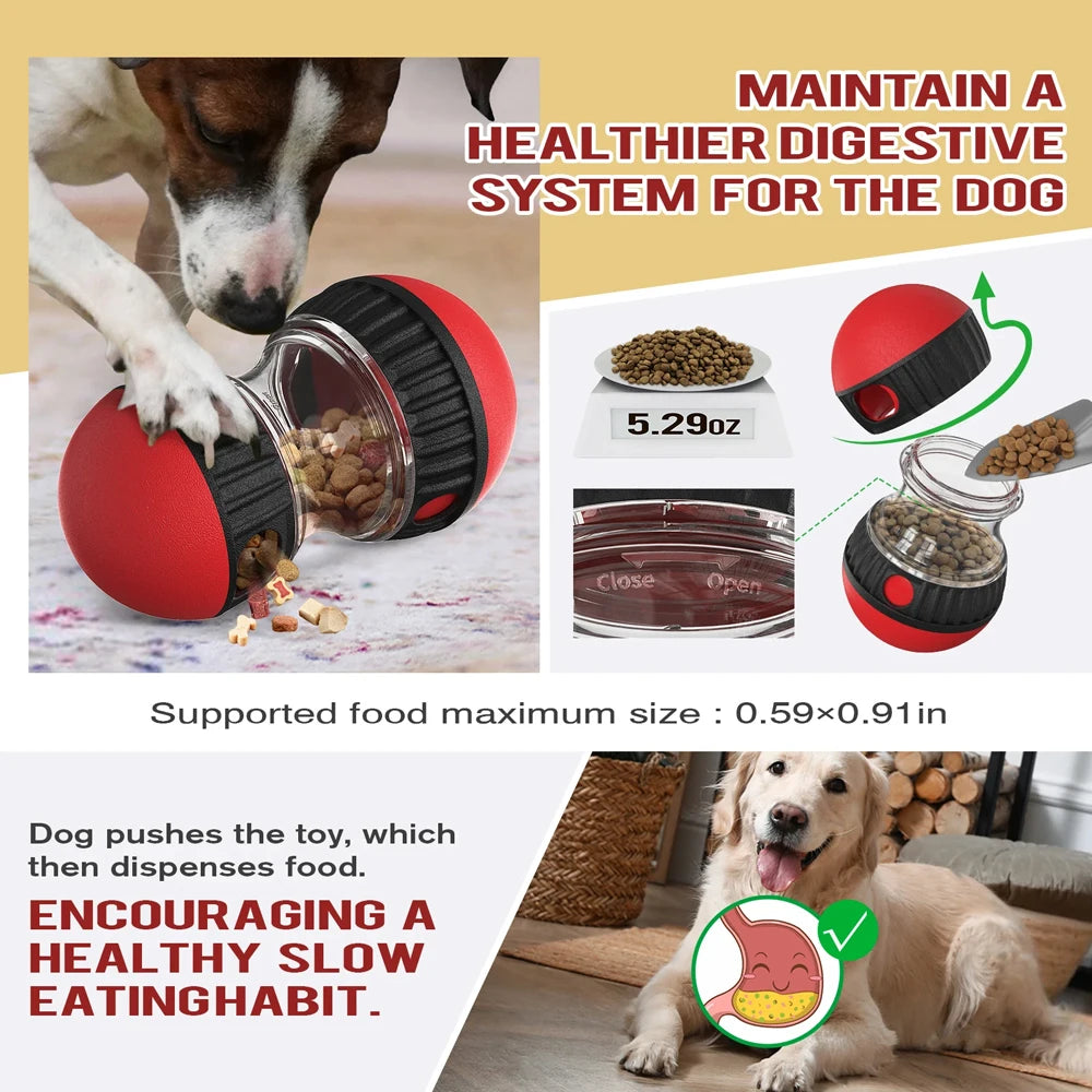 Pelota Puzzle Interactiva - Dispensador de Comida y Juguete Anti-Aburrimiento