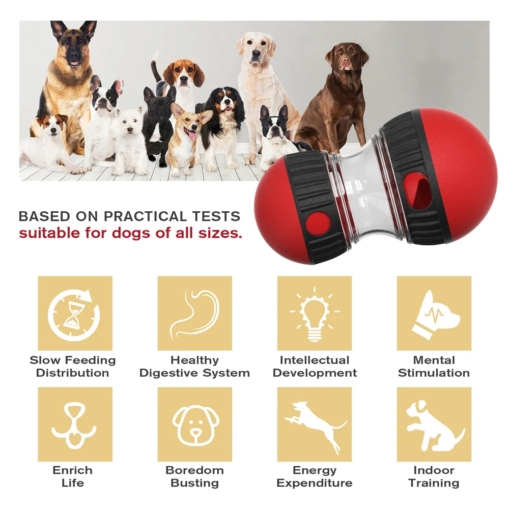 Pelota Puzzle Interactiva - Dispensador de Comida y Juguete Anti-Aburrimiento