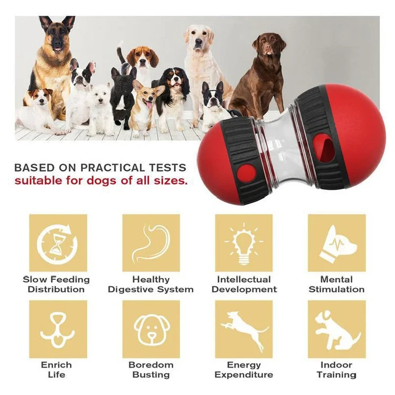 Pelota Puzzle Interactiva - Dispensador de Comida y Juguete Anti-Aburrimiento