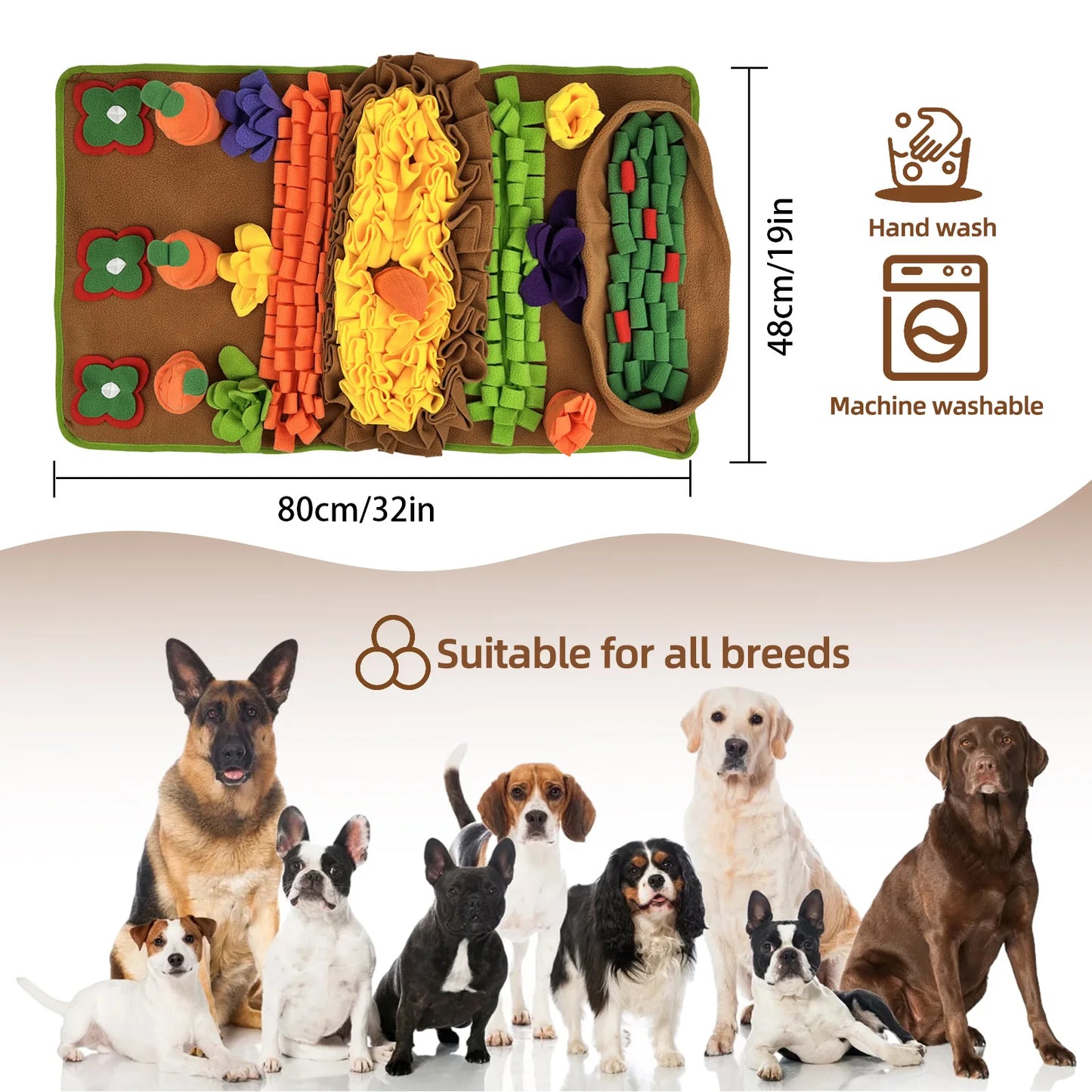 Colección de Alfombras Olfativas para Perros (Varios Diseños)
