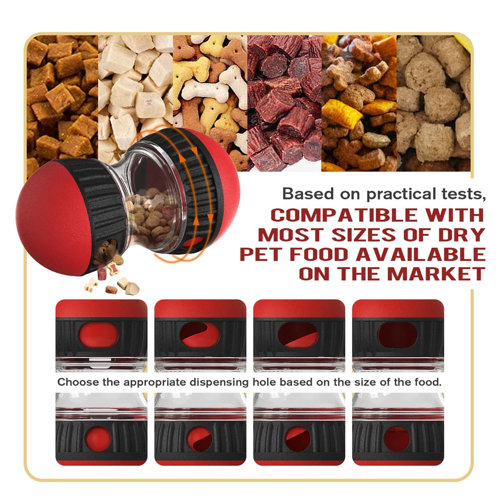 Pelota Puzzle Interactiva - Dispensador de Comida y Juguete Anti-Aburrimiento