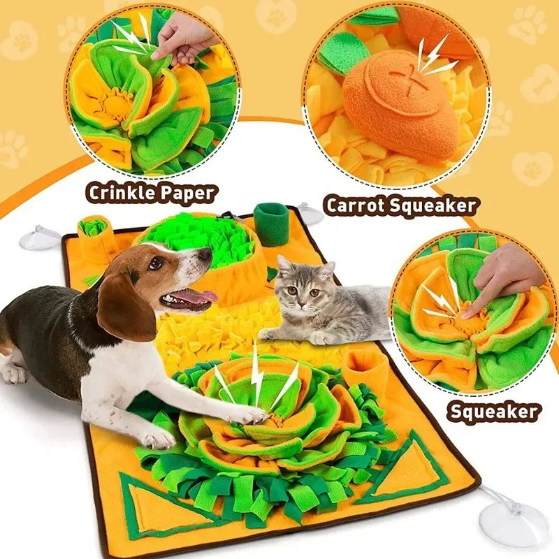 Alfombra Olfativa Extra Grande (XL) para Perros - Manta de Juego y Comida Lenta