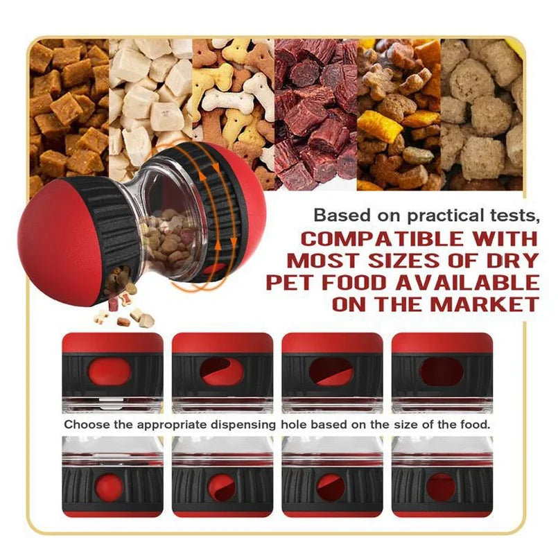 Pelota Puzzle Interactiva - Dispensador de Comida y Juguete Anti-Aburrimiento