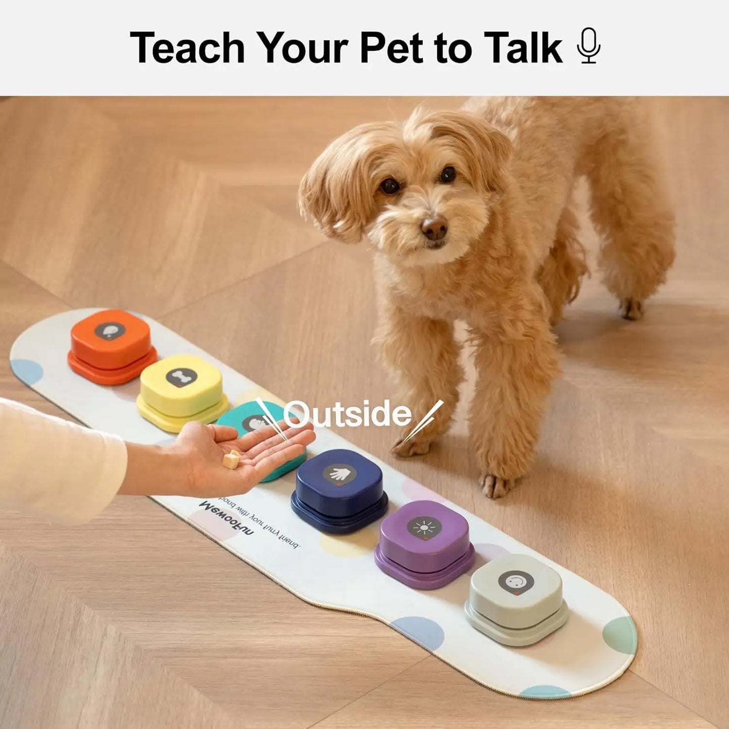 Set de Botones de Comunicación para Perros - ¡Enseña a tu Perro a "Hablar"!