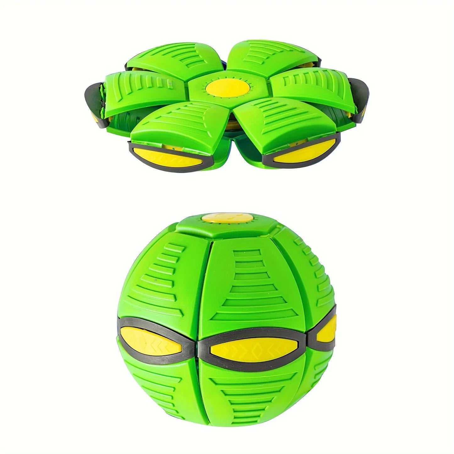Pelota Mágica 2 en 1: Disco Volador Transformable para Perros