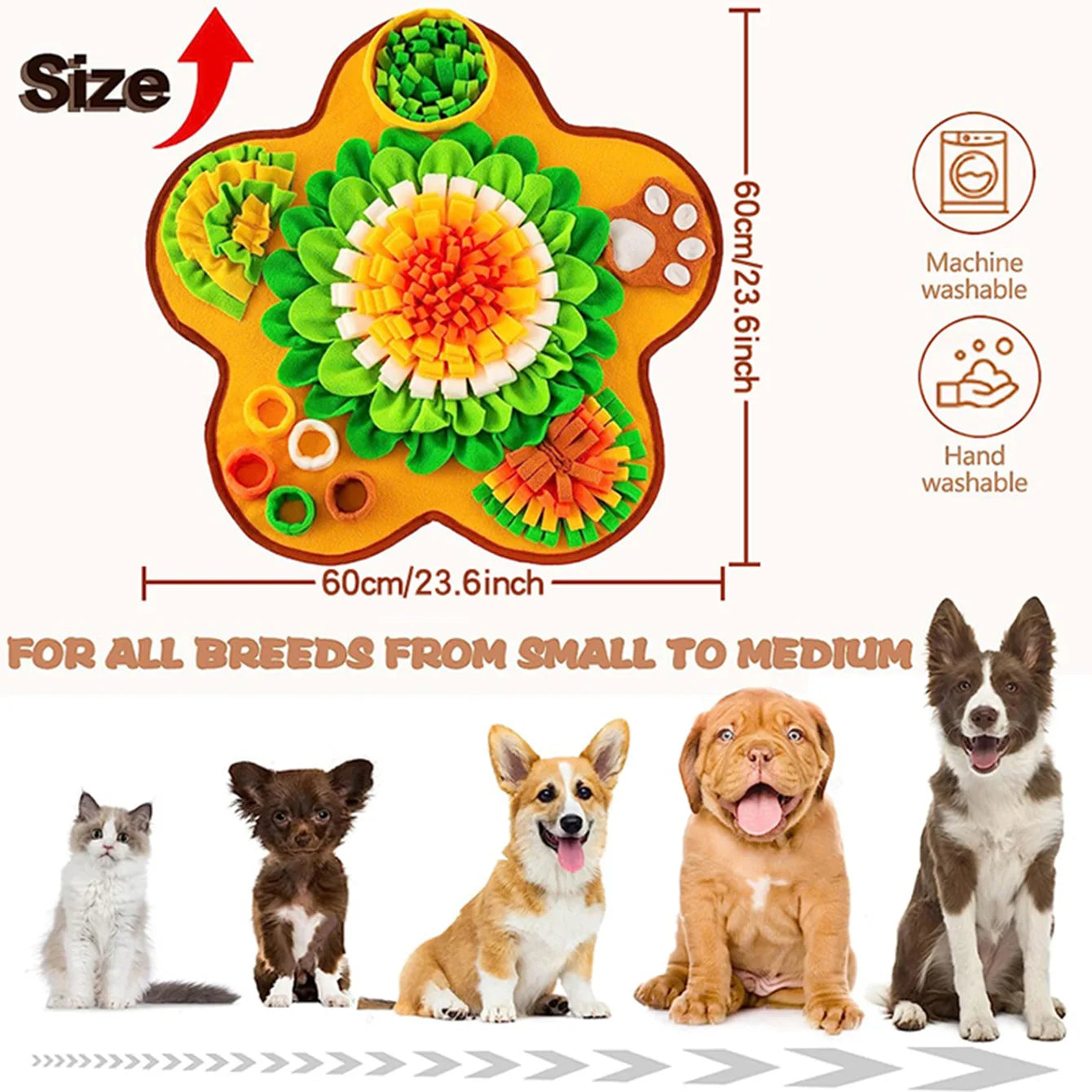 Colección de Alfombras Olfativas para Perros (Varios Diseños)
