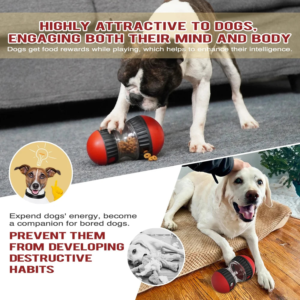 Pelota Puzzle Interactiva - Dispensador de Comida y Juguete Anti-Aburrimiento