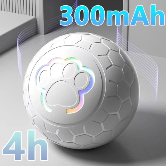 Pelota Inteligente "Disco Ball" con Luces LED y Movimiento Automático