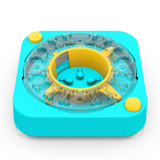 Puzzle Interactivo 3 en 1 para Perros: Comedero Lento con Dificultad Ajustable
