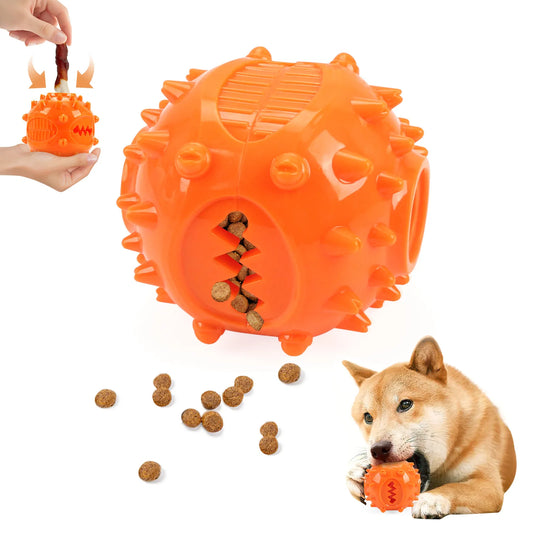 Pelota Interactiva 2 en 1: Dispensador de Premios y Limpiador Dental