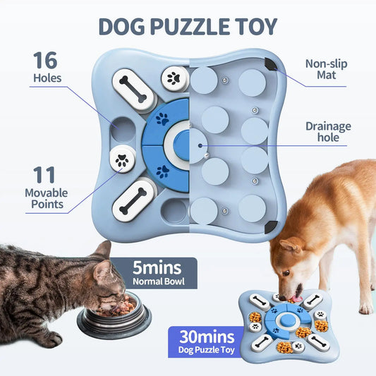Juego de Memoria para Perros - Puzzle Interactivo de Nivel Experto