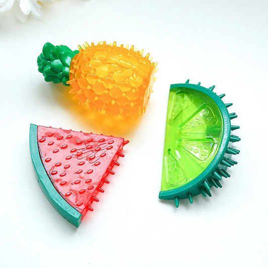 Mordedor Refrigerante para Cachorros - Juguete Congelable para Alivio de Dentición