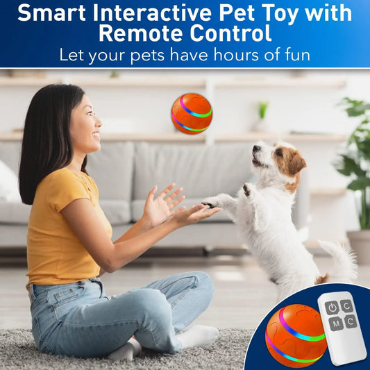 Pelota Interactiva con Control Remoto - Juguete que se Mueve Solo
